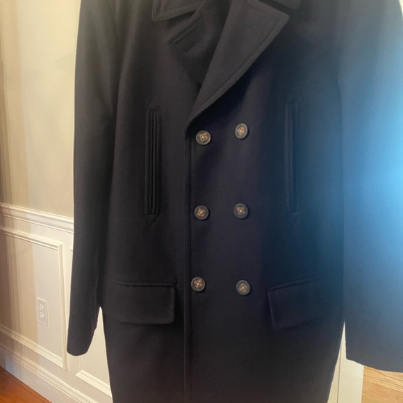 Mens Ralph Lauren pea coat - Picture 2 of 11